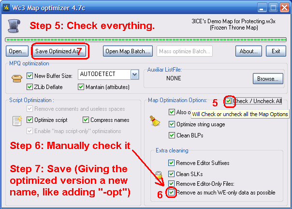 warcraft 3 world editor damage detection system